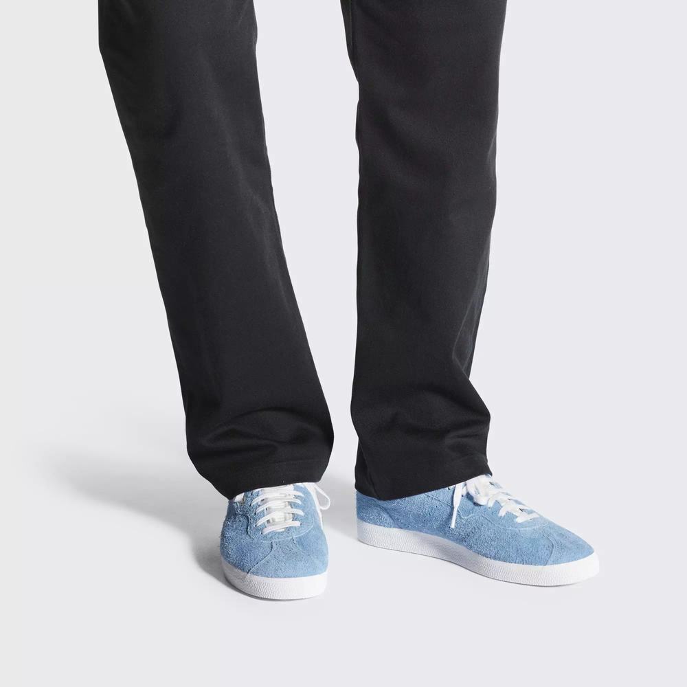 Adidas Gazelle Super x Alltimers Tenis Para Skate Azules Para Hombre (MX-70898)
